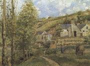 Camille Pissarro The Hermitage at Pontoise oil painting on canvas